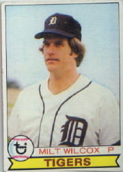 1979 Topps Baseball Cards      288     Milt Wilcox